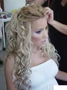 Up do or half up do