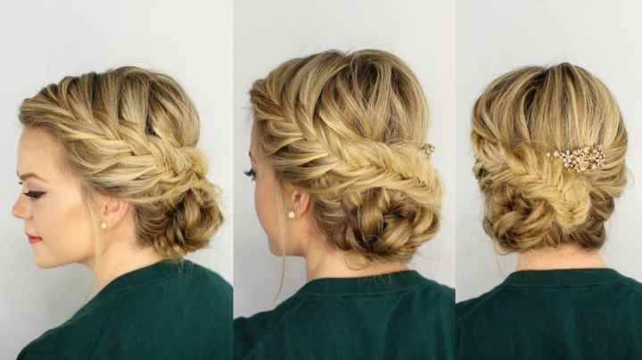 Up do or half up do