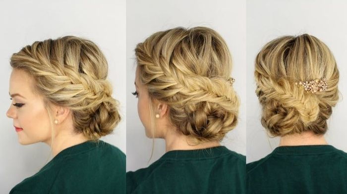 Up do or half up do