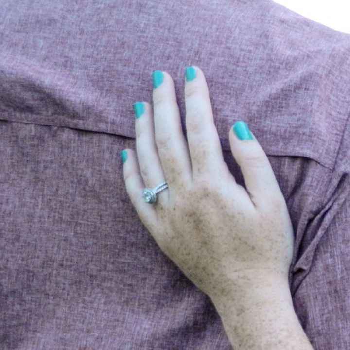 What nail color do you feel compliments your ring the best?