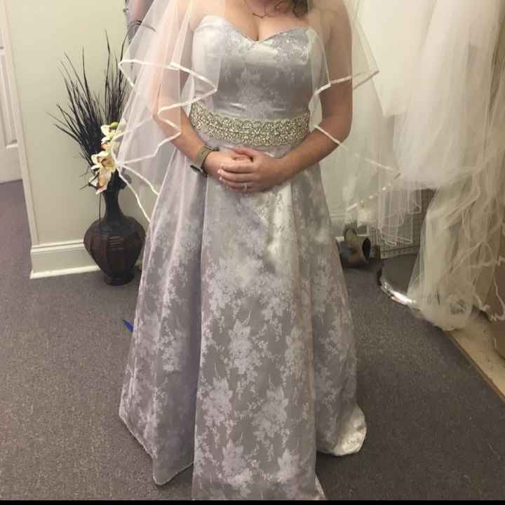 Let's see your wedding dresses.