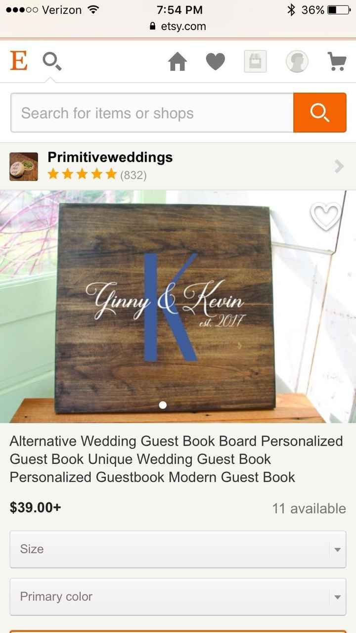 Guest Book suggestions