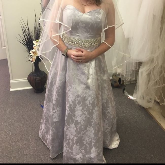 Let's see your wedding dresses.