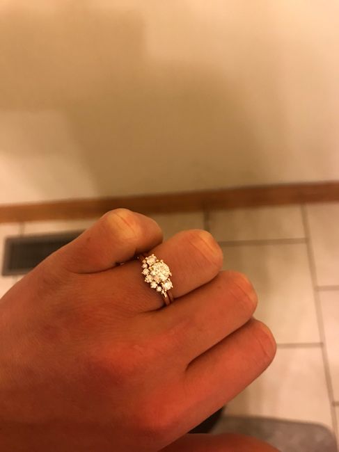 Got our wedding bands!! - 1