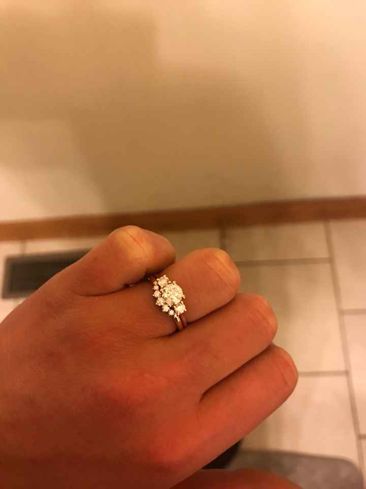 Got our wedding bands!! - 1