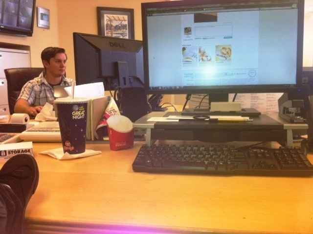 You know those days when you're really hoping you run into someone you know?