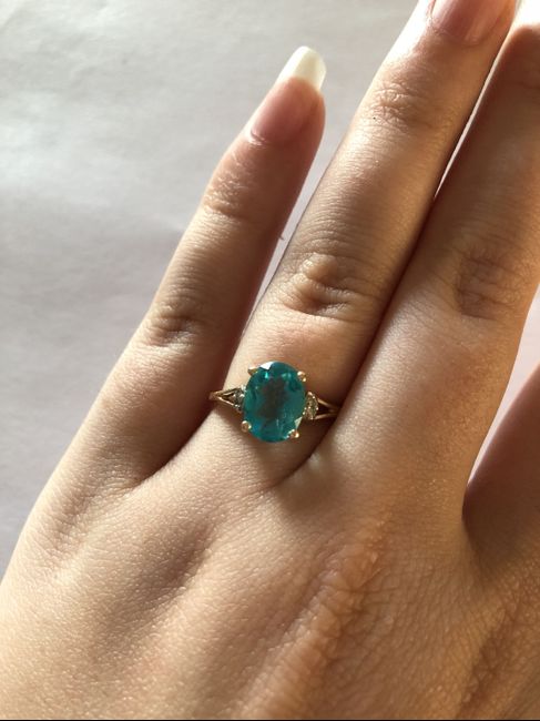 Did you pick out your ring? 1