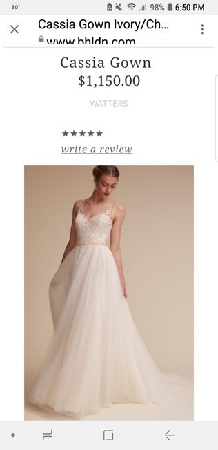 Wedding dress 