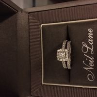 Ladies with halo rings, show me your straight wedding bands!