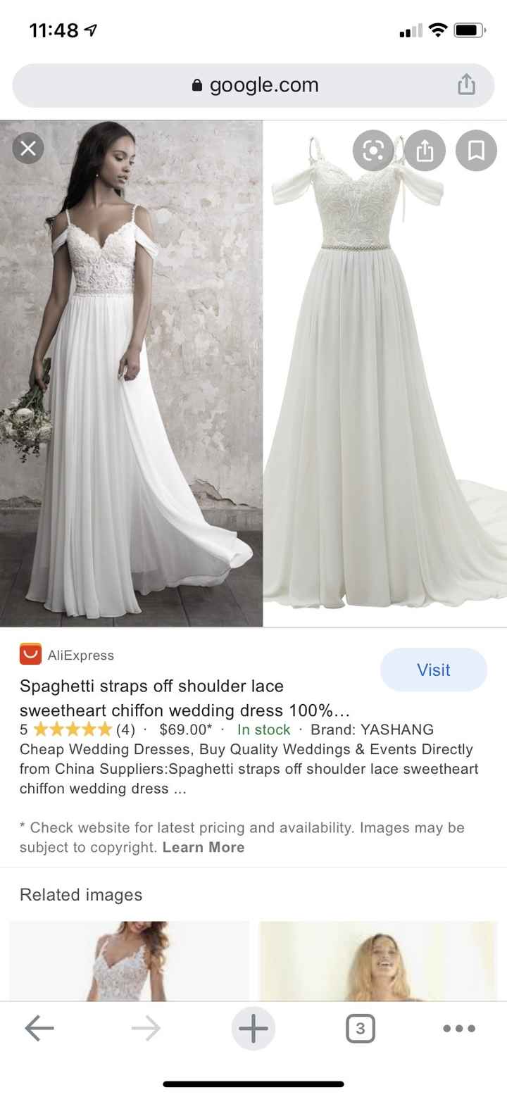 Add off shoulder straps or not? - 4