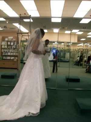 Can we see your dress?