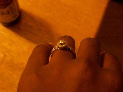 YAY! Got my wedding bands in today! PICS