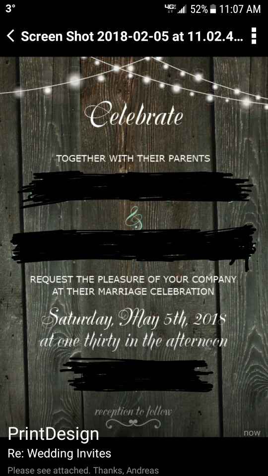  Wedding invites - what do ya think - 1