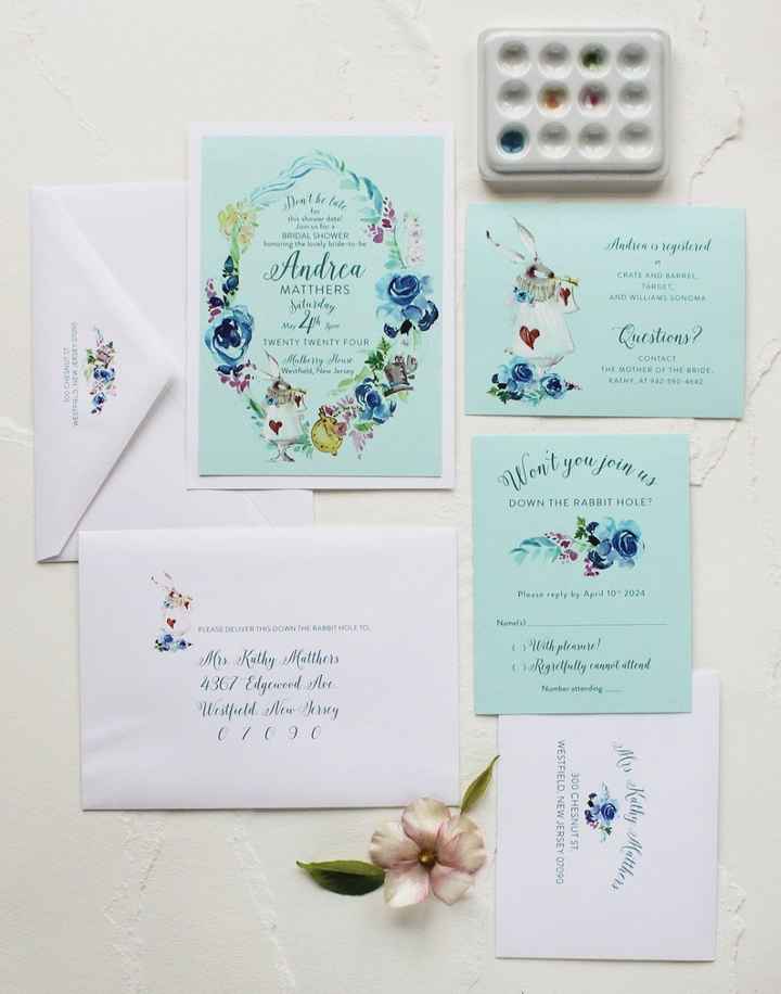Invitation suite + addressing service
