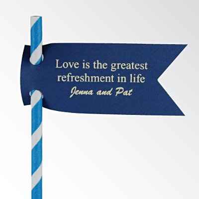 DIY banners, stirrers, and photobooth