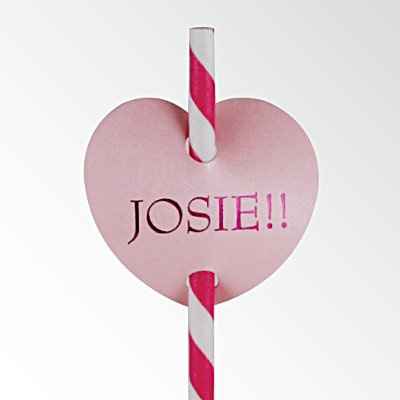 DIY banners, stirrers, and photobooth