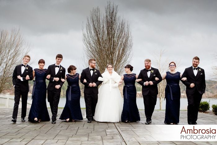 Navy Blue BM dresses?