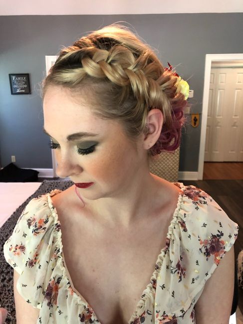 Hair and Makeup Trial 1