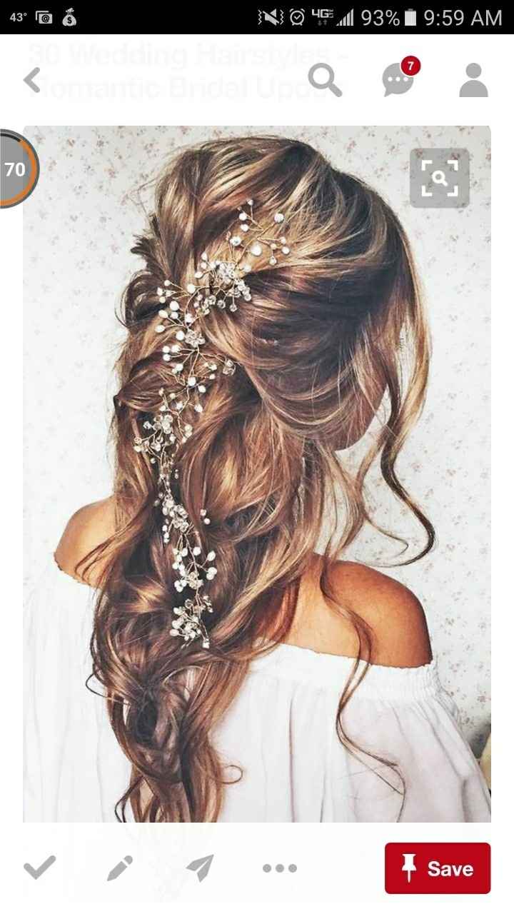 Let me see your wedding hair!