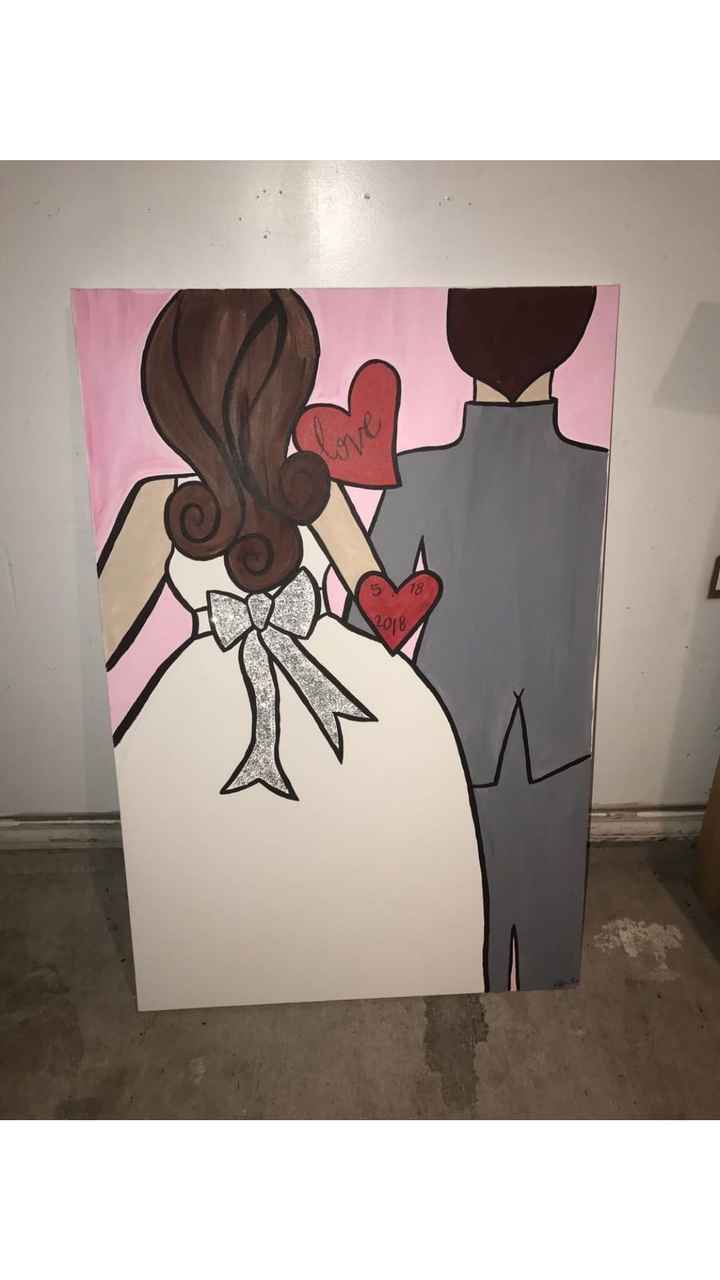 Yaay ! My first wedding item