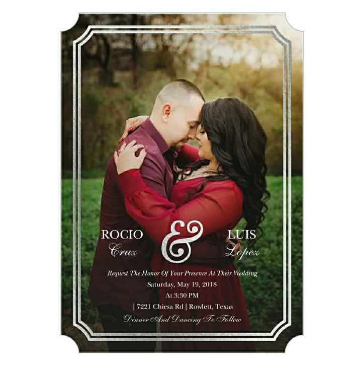 Which Wedding Invitation - 1