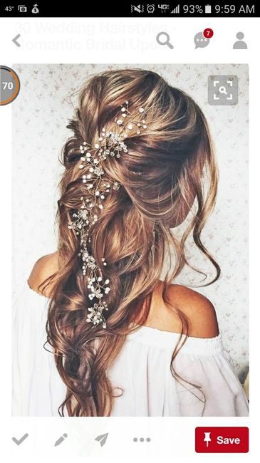 Let me see your wedding hair!