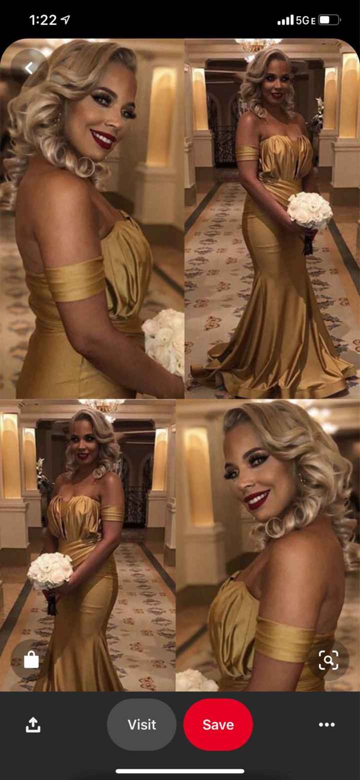 Bridesmaid attire - 1