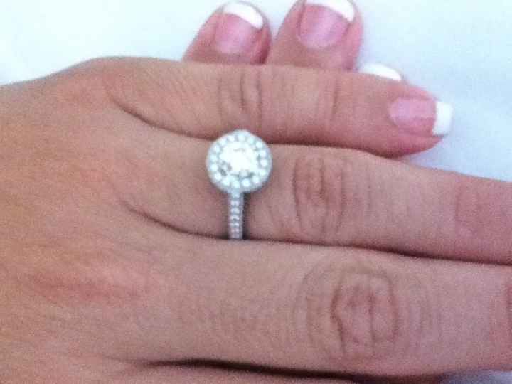 Show off your E-ring and wedding band!!!