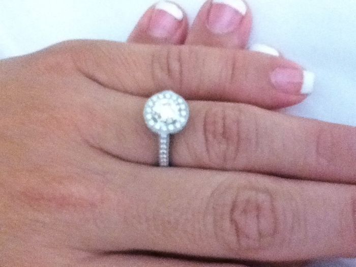 Show off your E-ring and wedding band!!!