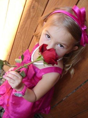 My adorable flower girl!!!!