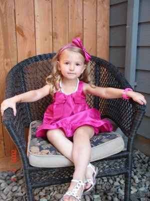 My adorable flower girl!!!!