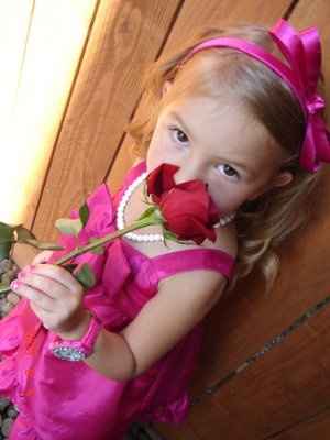 My adorable flower girl!!!!