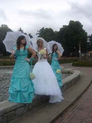 pomanders vs. bouquets