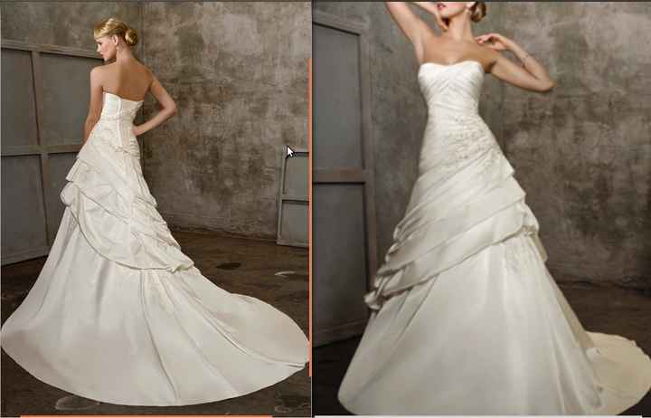 Model in the dress vs. you in the dress
