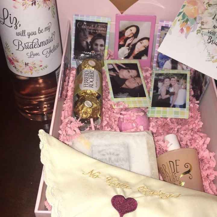 Bridesmaids proposals