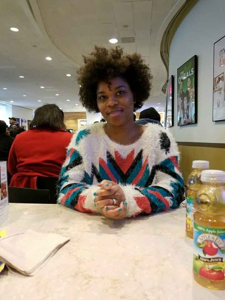 Black Brides with Natural Hair...how are you wearing your hair the day of?