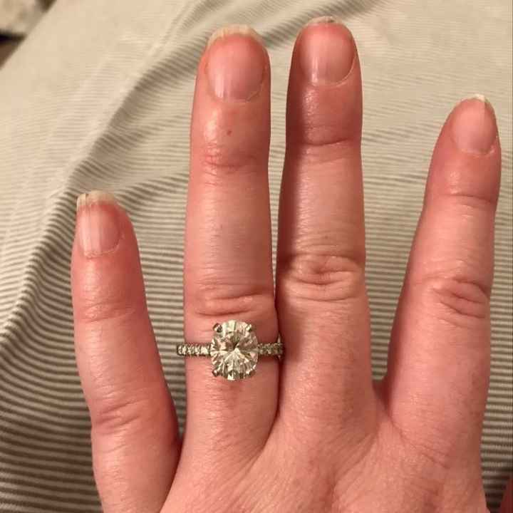 Engagement/wedding rings