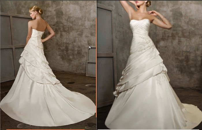 Model in the dress vs. you in the dress