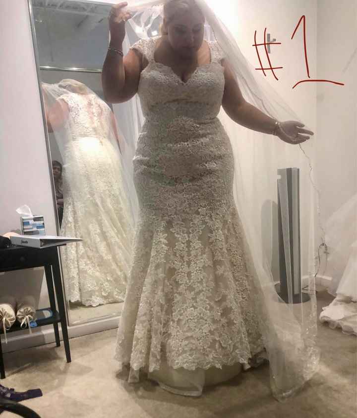 Can y’all please help me find a wedding dress? - 1