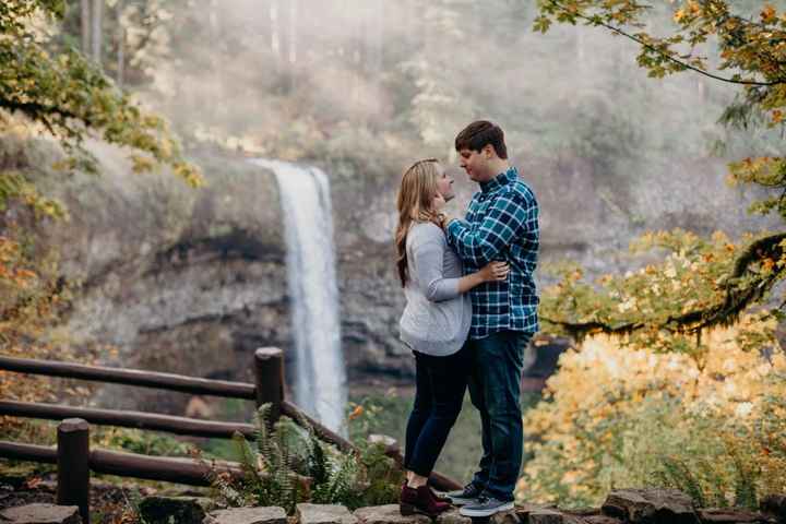 Show your favorite engagement photo