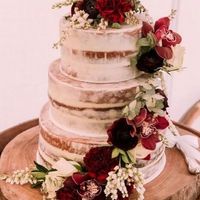 Fall wedding cake