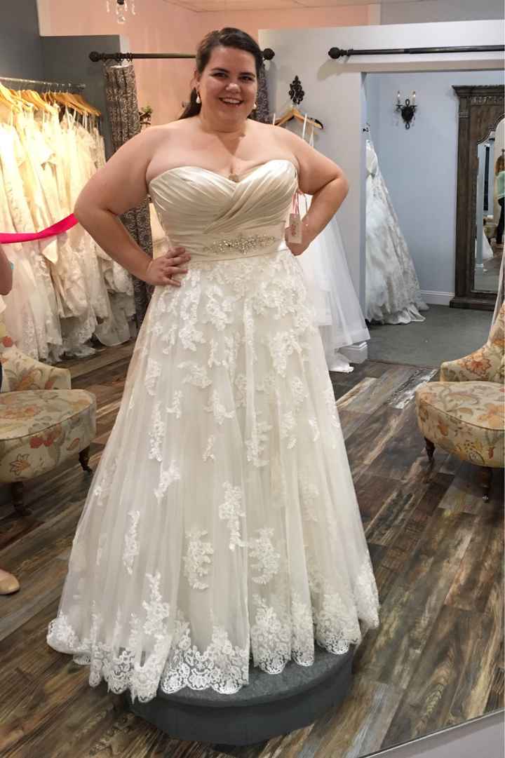 Nervous Plus Sized Bride - 1