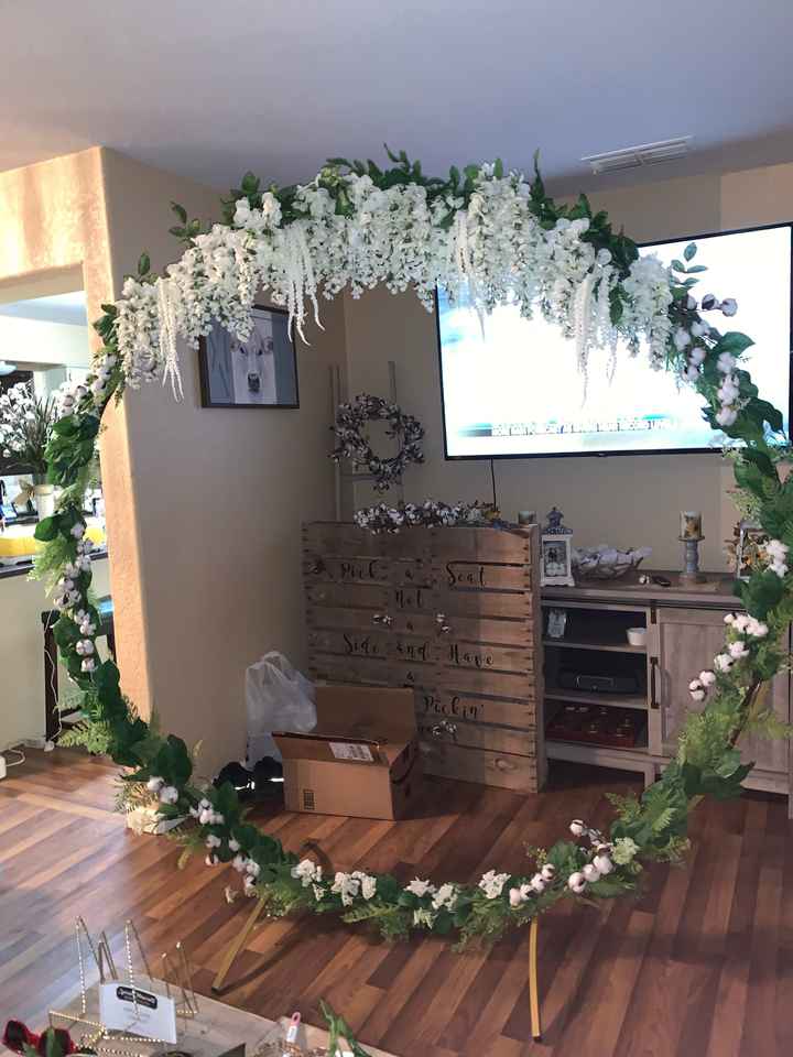 Decorated my first arch!!!! - 1