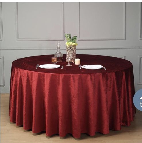 Velvet Tablecloths 1