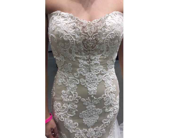 I said yes to my dress!!!!!