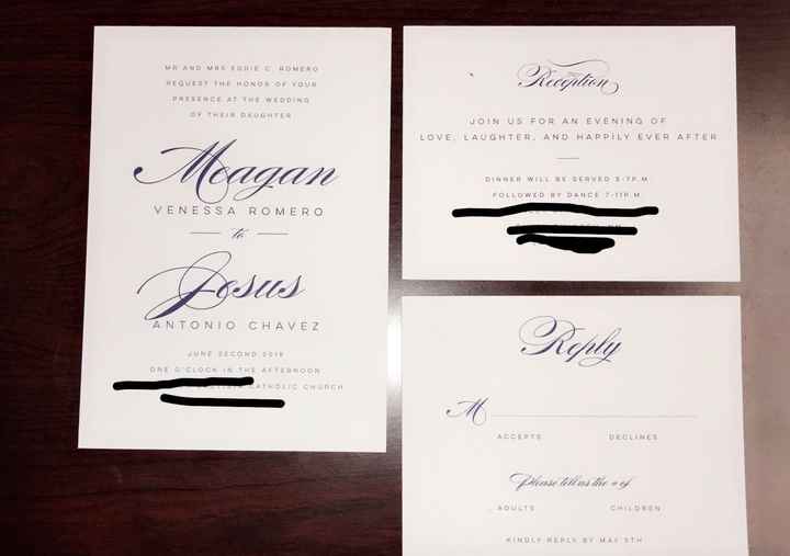 Invitations are in!!!! - 1