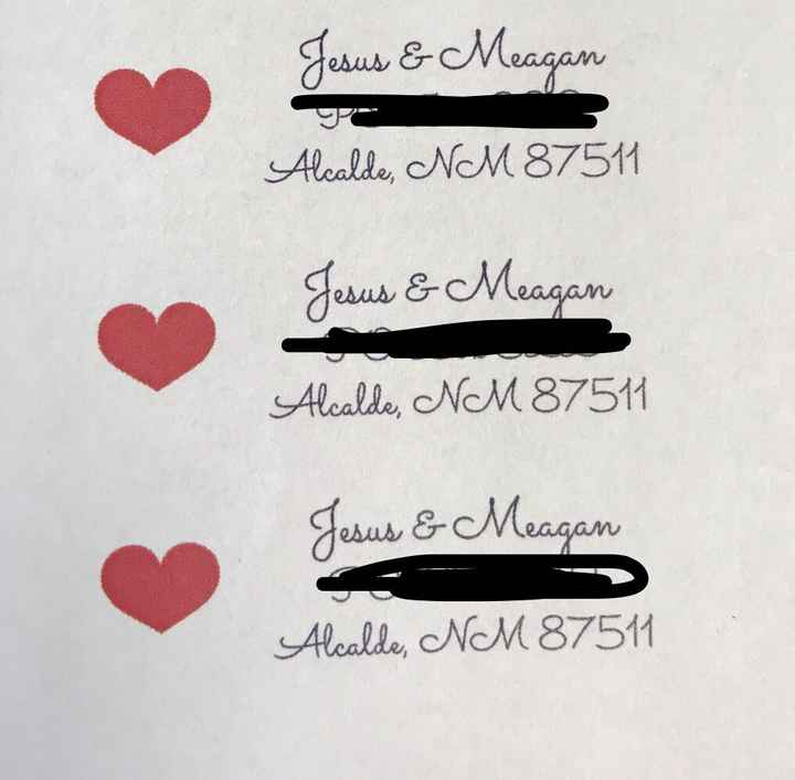 Rubber stamp, handwriting, what are you doing? - 1