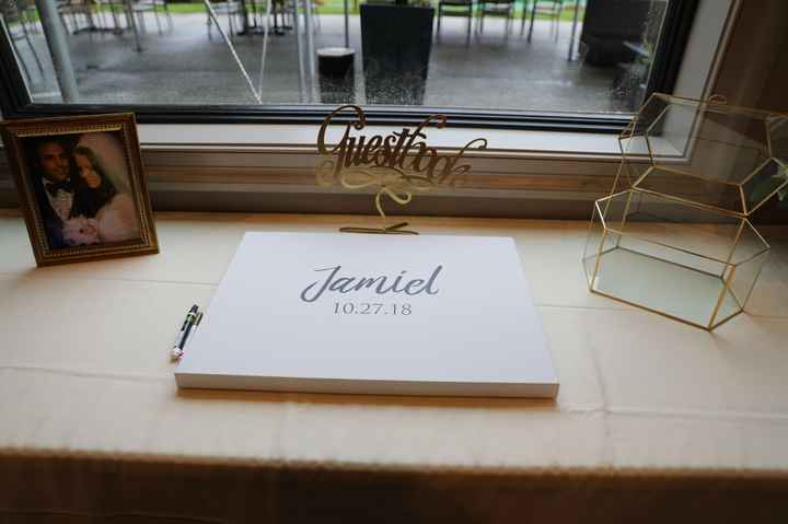 who needs a wedding guestbook when you can have personalized yankee jersey  signed by all your guests :-)