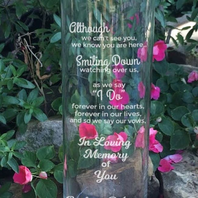 Best way to  honor fh parents that have passed away.what to do about mother son dance 1