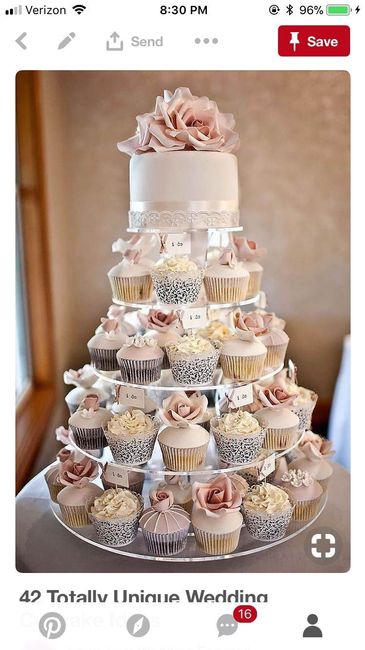Cupcake Wedding Display 2